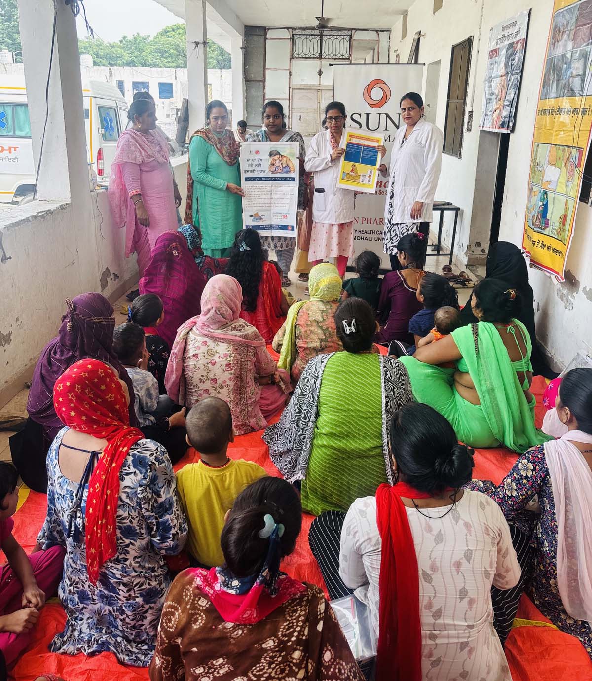 Special awareness program on World Breastfeeding Week organized in Mohali village.